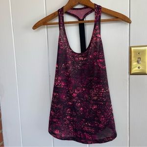 ⭐️ old navy pink & black slingback tank size xs